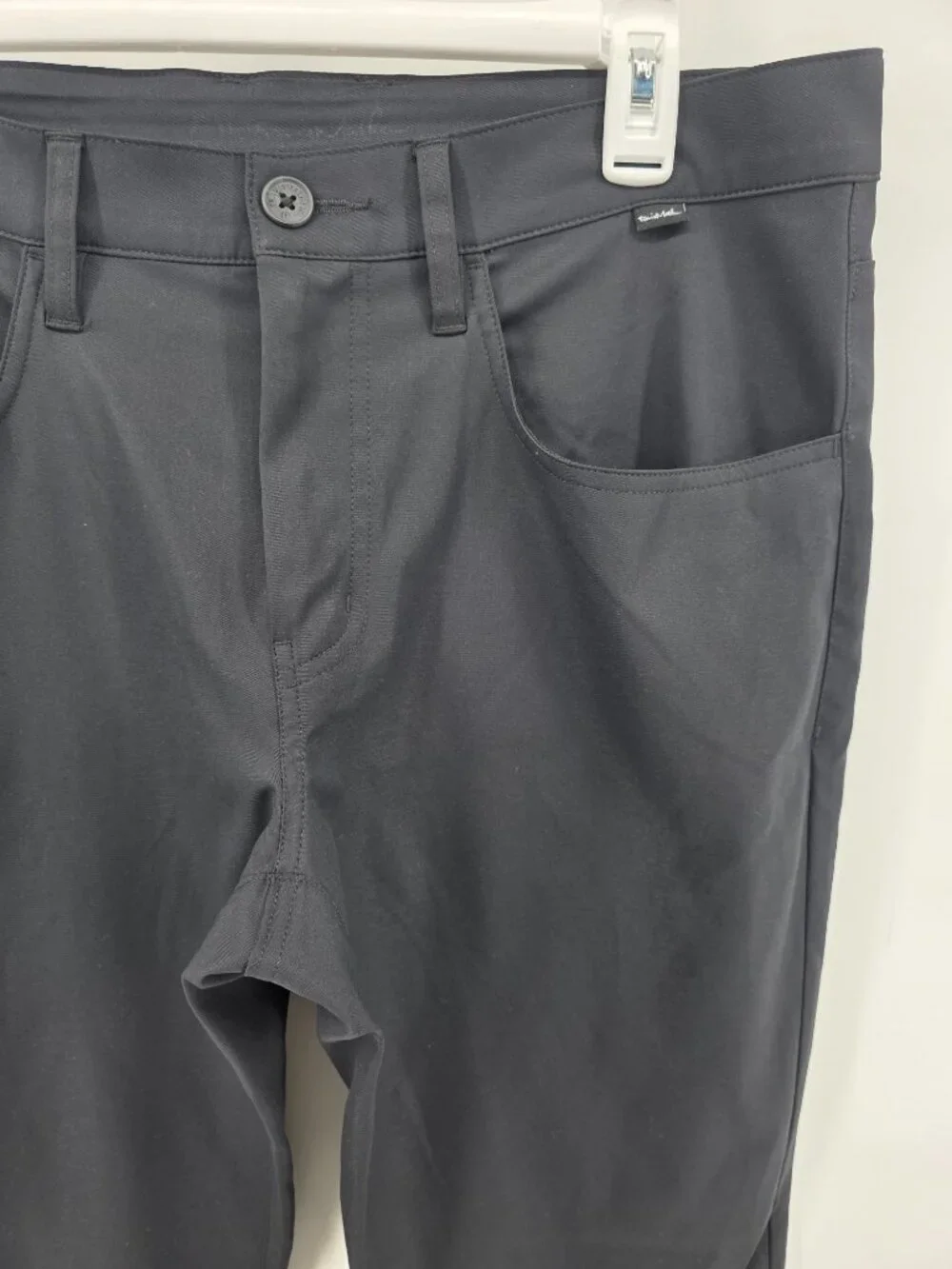 Travis Mathew Black‎ Performance Pants Size 32 Stretch 5-Pocket Trouser